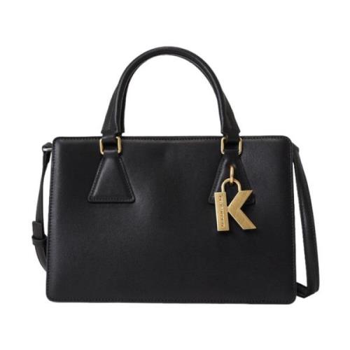 Zwarte Handtas met Slot Karl Lagerfeld , Black , Dames