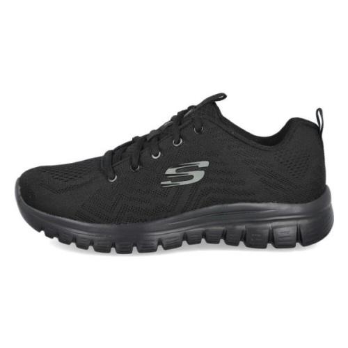 Sneakers Skechers , Black , Dames