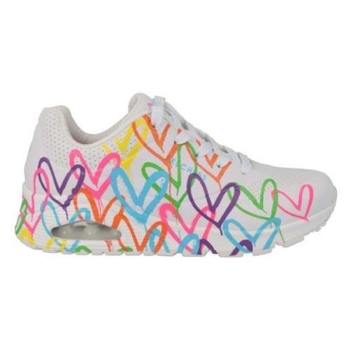 Uno - Highlight Love Sneakers Skechers , Multicolor , Dames