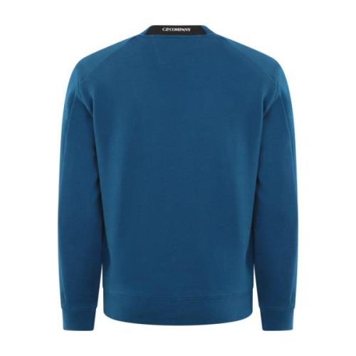 Blauwe Hoodie C.p. Company , Blue , Heren