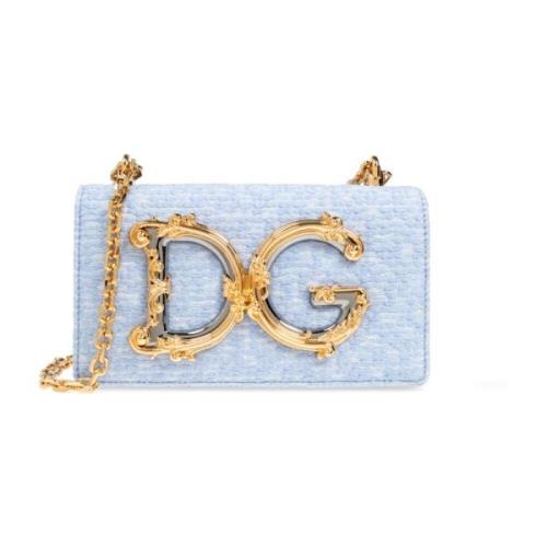 Schoudertas DG Girls Dolce & Gabbana , Blue , Dames