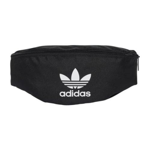 Zwarte Adicolor Bum Bag Unisex Adidas Originals , Black , Unisex