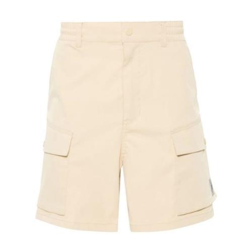 Shorts van polyester twill met relaxte pasvorm Carhartt Wip , Beige , ...