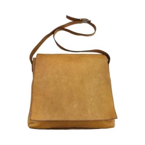 Pre-owned Leather celine-bags Celine Vintage , Brown , Dames