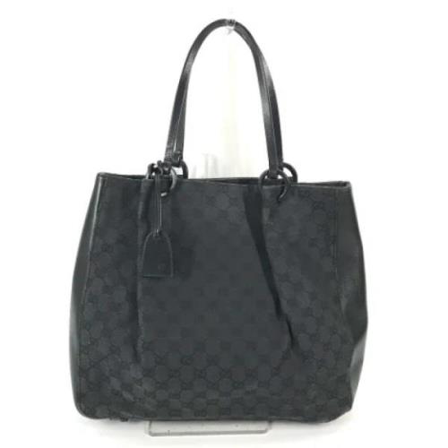 Pre-owned Canvas gucci-bags Gucci Vintage , Black , Dames