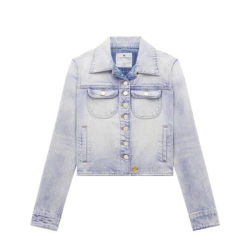 Denim Trucker Jacket Courrèges , Blue , Dames