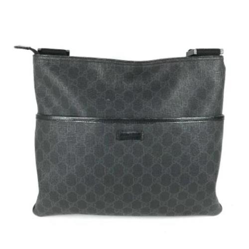 Pre-owned Canvas gucci-bags Gucci Vintage , Black , Heren