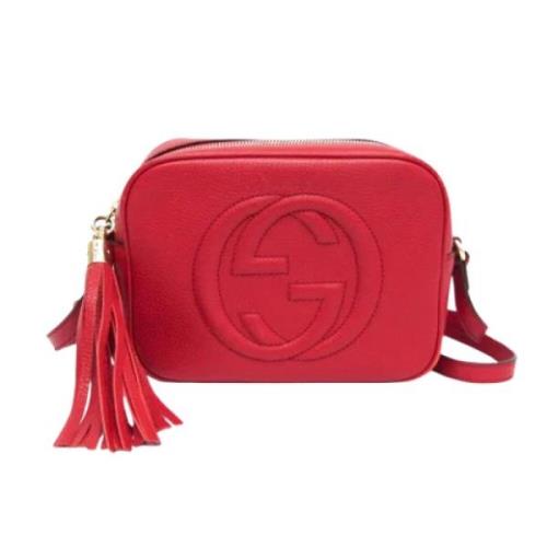 Pre-owned Canvas gucci-bags Gucci Vintage , Red , Dames