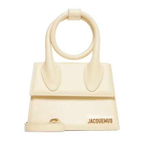 Stijlvolle witte tassen Jacquemus , Beige , Dames