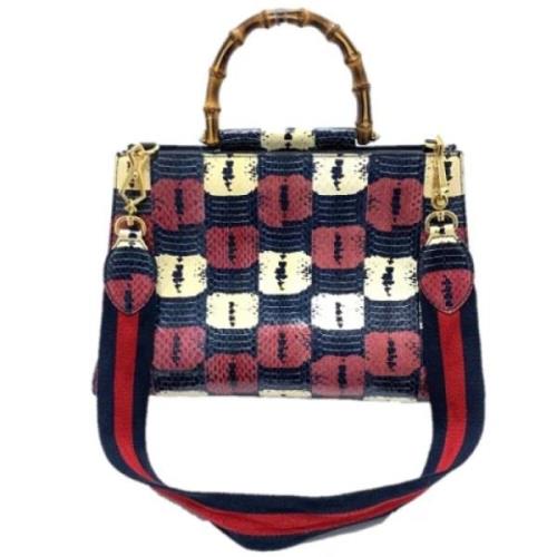 Pre-owned Canvas gucci-bags Gucci Vintage , Red , Dames