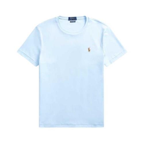 Stijlvol T-shirt voor mannen Ralph Lauren , Blue , Heren