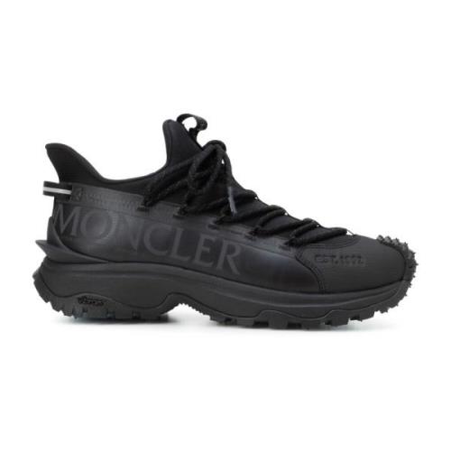 Stijlvolle Sneakers voor Mannen en Vrouwen Moncler , Black , Heren