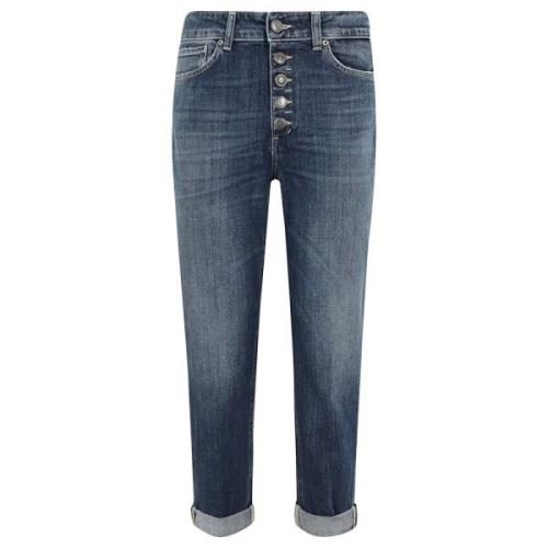 Juweel Versierde Broek Dondup , Blue , Dames