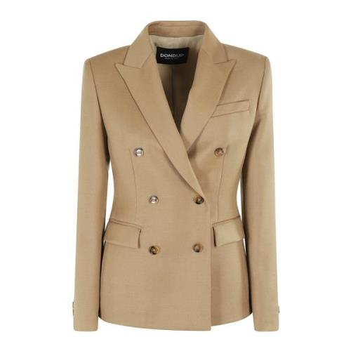 Stijlvolle Blazer voor Heren Dondup , Beige , Dames