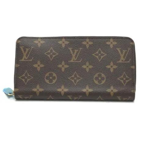 Pre-owned Fabric wallets Louis Vuitton Vintage , Brown , Dames