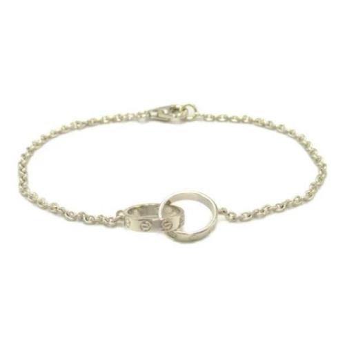 Pre-owned White Gold bracelets Cartier Vintage , Gray , Dames