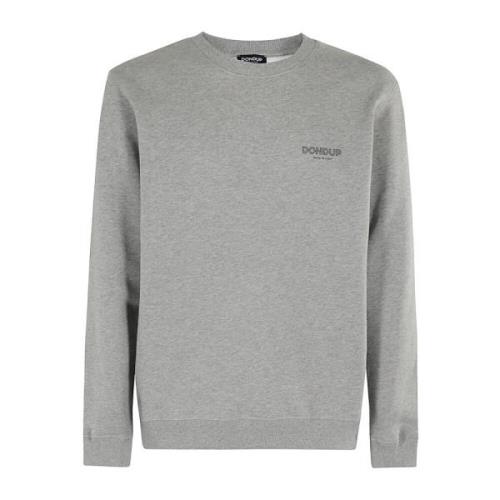 Stijlvolle Crew Neck Sweatshirt Dondup , Gray , Heren