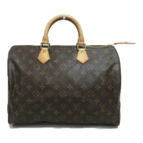 Pre-owned Canvas louis-vuitton-bags Louis Vuitton Vintage , Brown , Da...