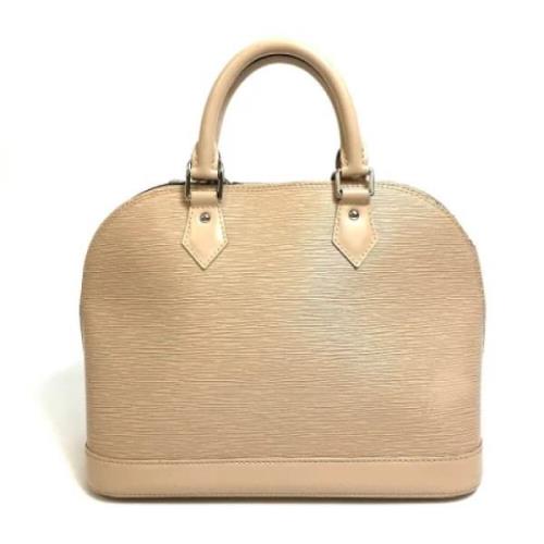 Pre-owned Leather louis-vuitton-bags Louis Vuitton Vintage , Beige , D...