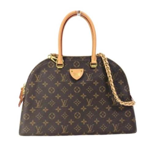 Pre-owned Canvas louis-vuitton-bags Louis Vuitton Vintage , Brown , Da...