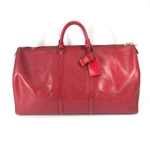 Pre-owned Leather louis-vuitton-bags Louis Vuitton Vintage , Red , Dam...