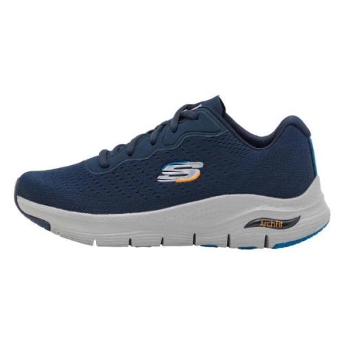 Arch Fit Infinity Sneakers Skechers , Blue , Heren