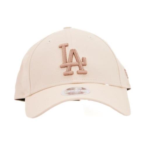 Dodgers Baseball Cap New Era , Beige , Heren