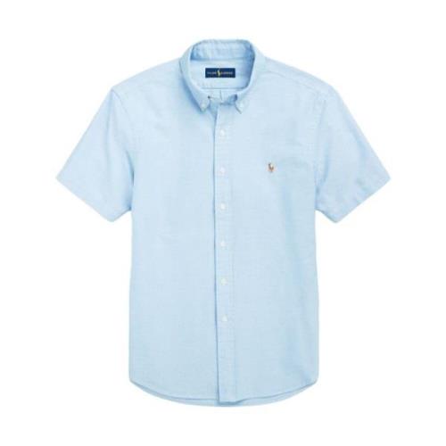 Klassieke Oxford Overhemd Lichtblauw Ralph Lauren , Blue , Heren