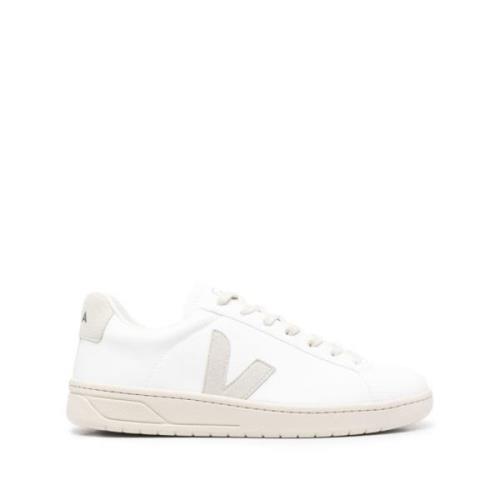 Katoen Logo Sneakers Veja , White , Unisex