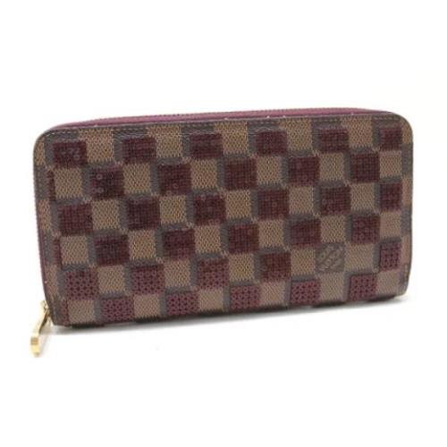 Pre-owned Fabric wallets Louis Vuitton Vintage , Brown , Dames