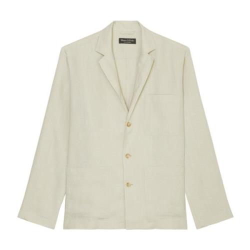 Overshirt in blazerstijl Marc O'Polo , Beige , Heren