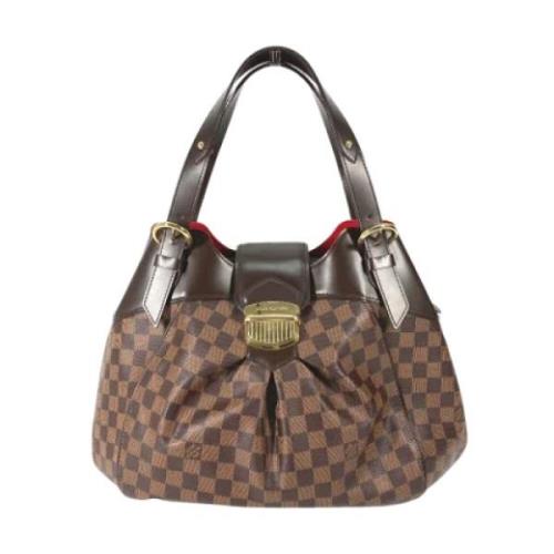 Pre-owned Canvas louis-vuitton-bags Louis Vuitton Vintage , Brown , Da...