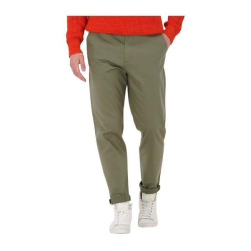 Slimtape-repton 172 Flex Chino Broek Selected Homme , Green , Heren