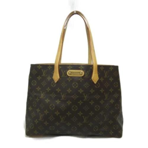 Pre-owned Canvas louis-vuitton-bags Louis Vuitton Vintage , Brown , Da...