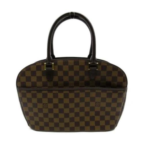 Pre-owned Canvas louis-vuitton-bags Louis Vuitton Vintage , Brown , Da...