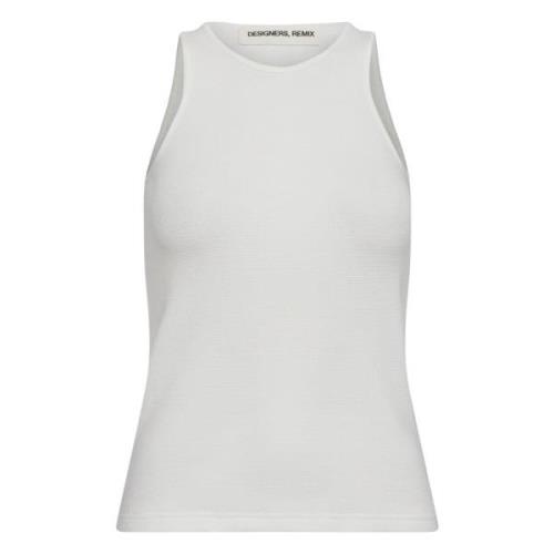 Veelzijdige Tanktop voor elke gelegenheid Designers Remix , Beige , Da...