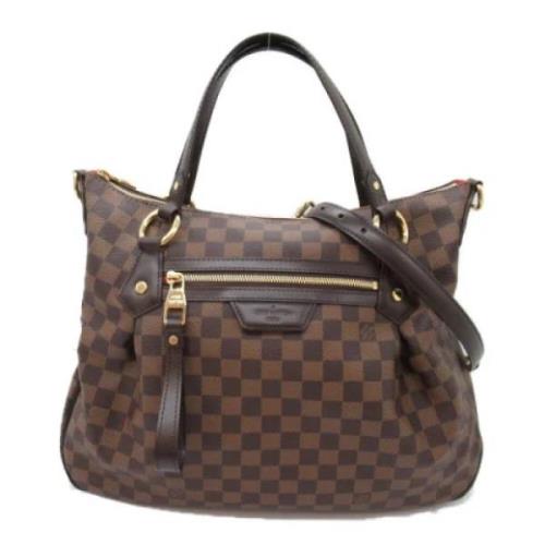 Pre-owned Canvas louis-vuitton-bags Louis Vuitton Vintage , Brown , Da...