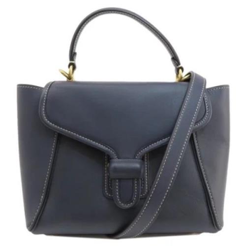 Pre-owned Fabric shoulder-bags Coach Pre-owned , Blue , Dames