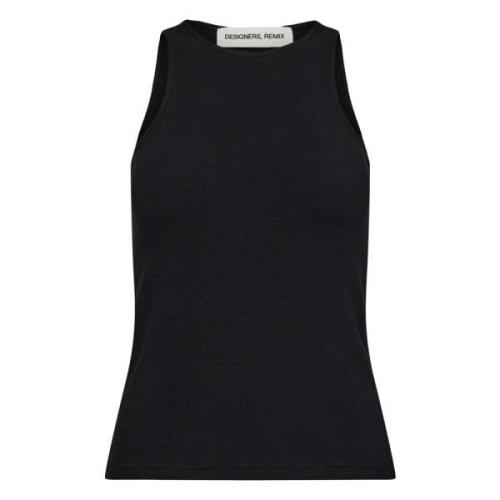 Basic Tanktop Designers Remix , Black , Dames