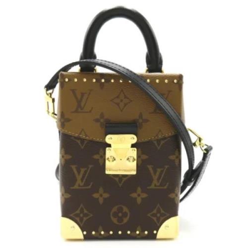 Pre-owned Canvas louis-vuitton-bags Louis Vuitton Vintage , Brown , Da...