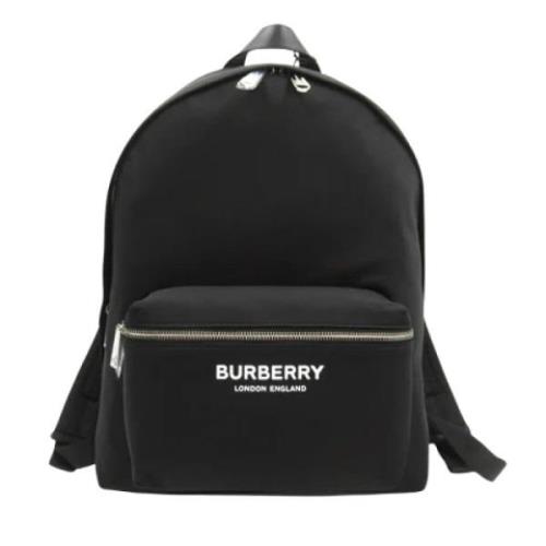 Pre-owned Canvas backpacks Burberry Vintage , Black , Dames