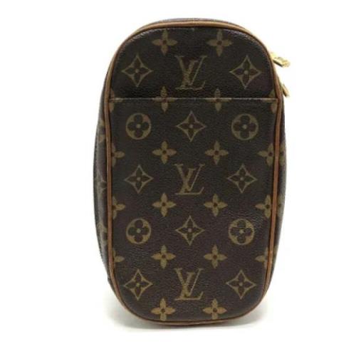 Pre-owned Canvas louis-vuitton-bags Louis Vuitton Vintage , Brown , Da...