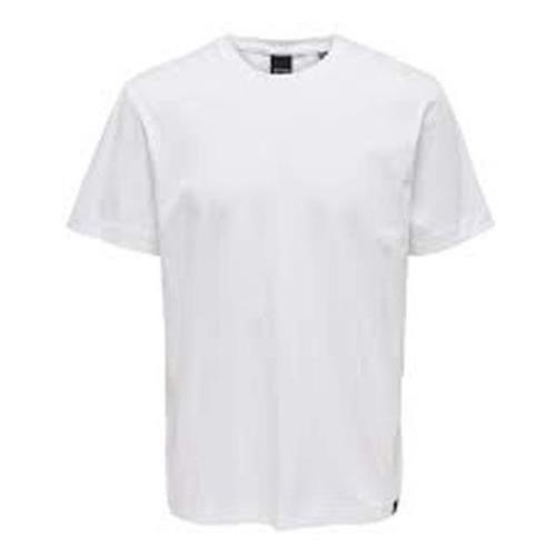 Max T-shirt Only & Sons , White , Heren