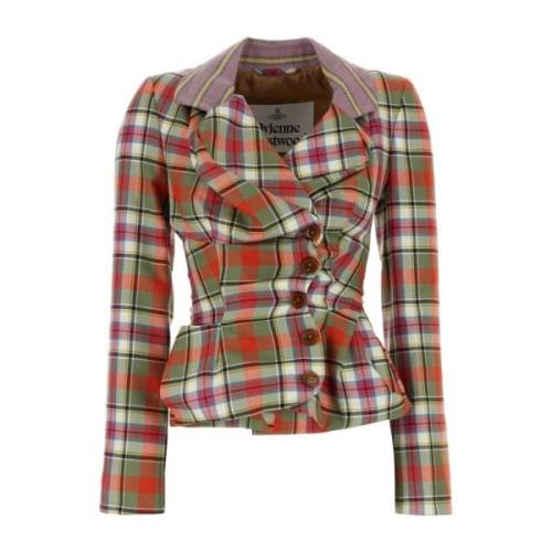 Geborduurde Wol Drunken Blazer Vivienne Westwood , Multicolor , Dames