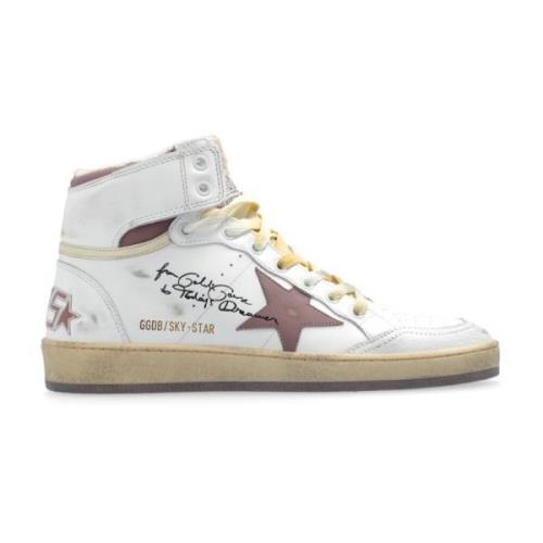 Sneakers Sky Star Golden Goose , White , Dames