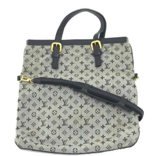 Pre-owned Fabric louis-vuitton-bags Louis Vuitton Vintage , Beige , Da...