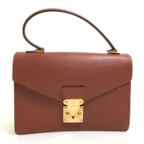 Pre-owned Canvas louis-vuitton-bags Louis Vuitton Vintage , Brown , Da...