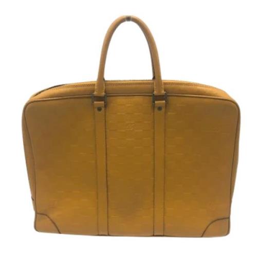 Pre-owned Fabric louis-vuitton-bags Louis Vuitton Vintage , Yellow , D...