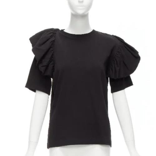 Pre-owned Cotton tops Dries van Noten Pre-owned , Black , Dames