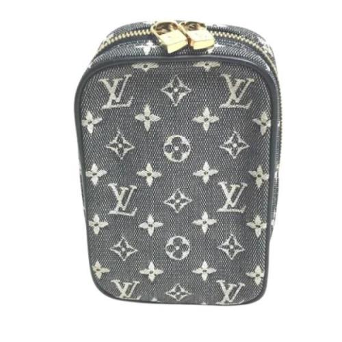 Pre-owned Fabric louis-vuitton-bags Louis Vuitton Vintage , Gray , Dam...